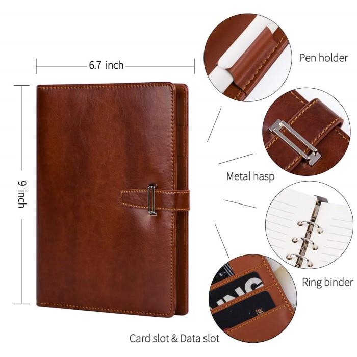 PU Hard Cover A5 Leather Organizer-6.jpg