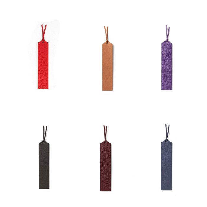 Traditional Design Multi Color PU Leather Bookmark-8