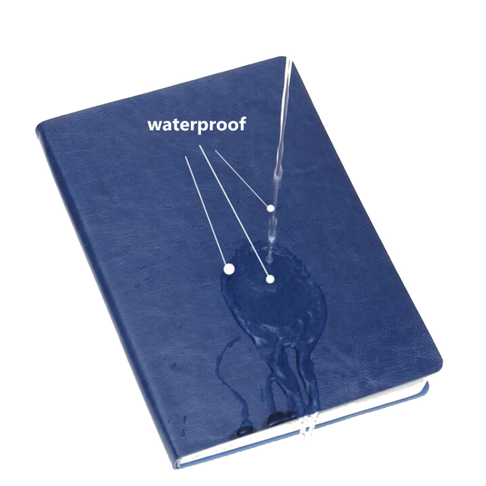 waterproof pu leather notebook