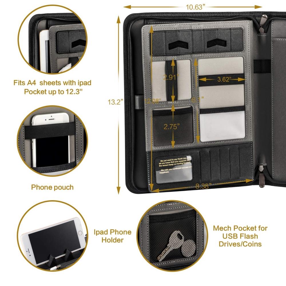 Faux Leather A4 Folder-7 Faux Leather A4 Folder-7