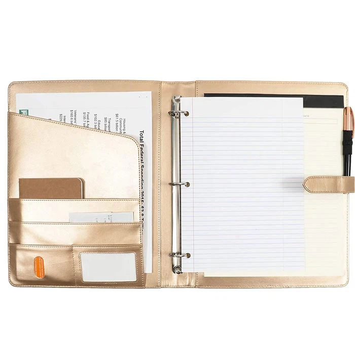 Padfolio with 3 Ring Binder