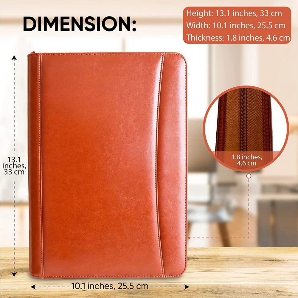 Vegan Leather Portfolio Binder Vegan Leather Portfolio Binder