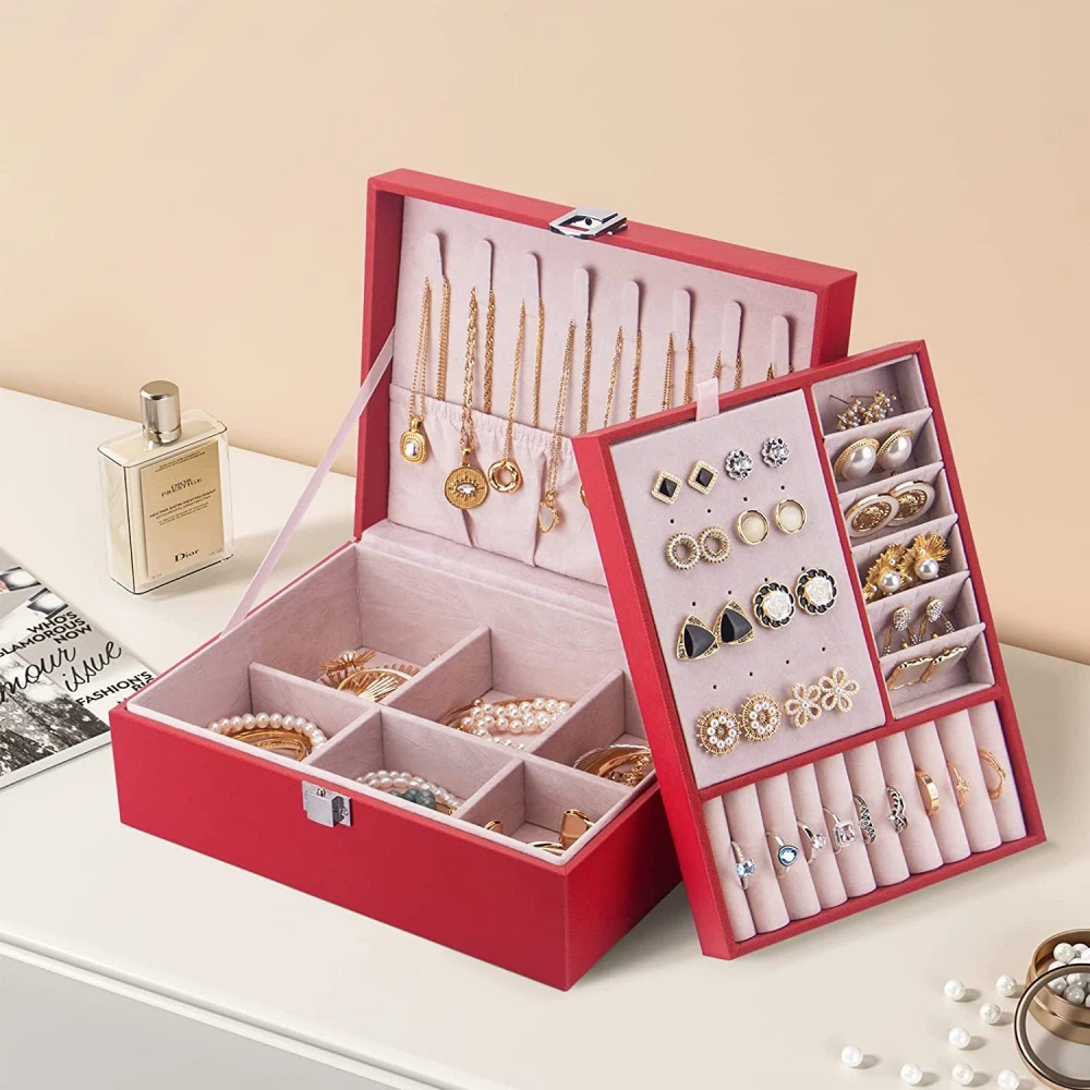 2-Layer Jewel Organizer Box 2-Layer Jewel Organizer Box