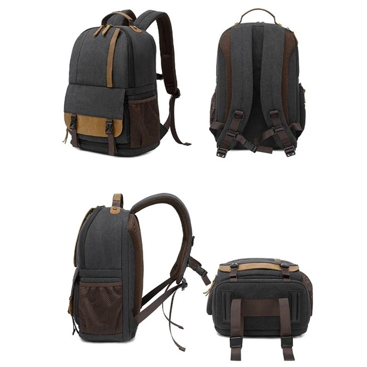 black canvas backpack black canvas backpack