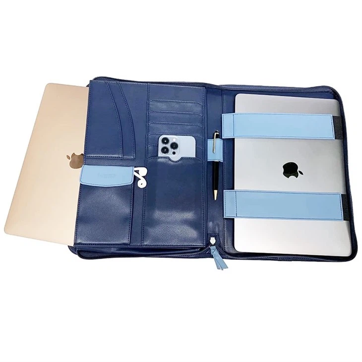 leather folder a4