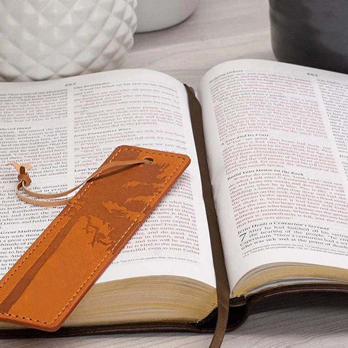 Personalised Leather Bookmark Personalised Leather Bookmark