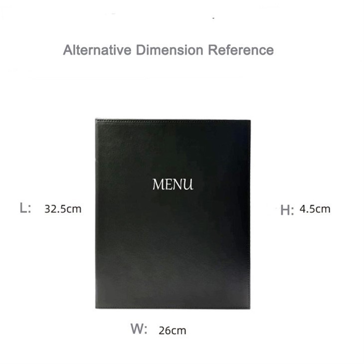 menu cover a3