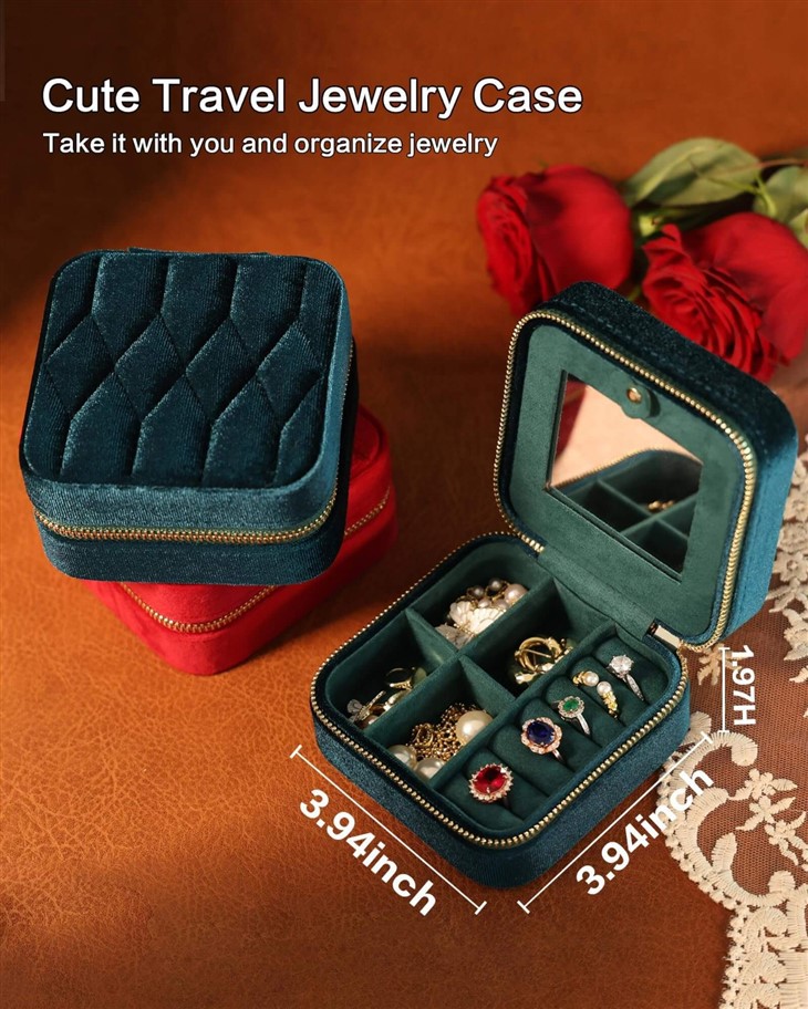 Velvet Jewelry Case