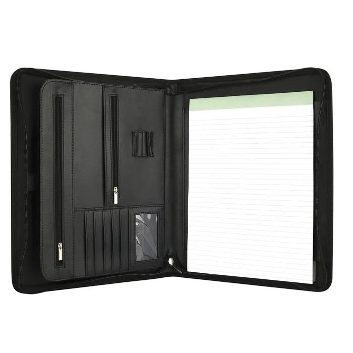 A4 Designer Leather Compendium With Notepad A4 Designer Leather Compendium With Notepad