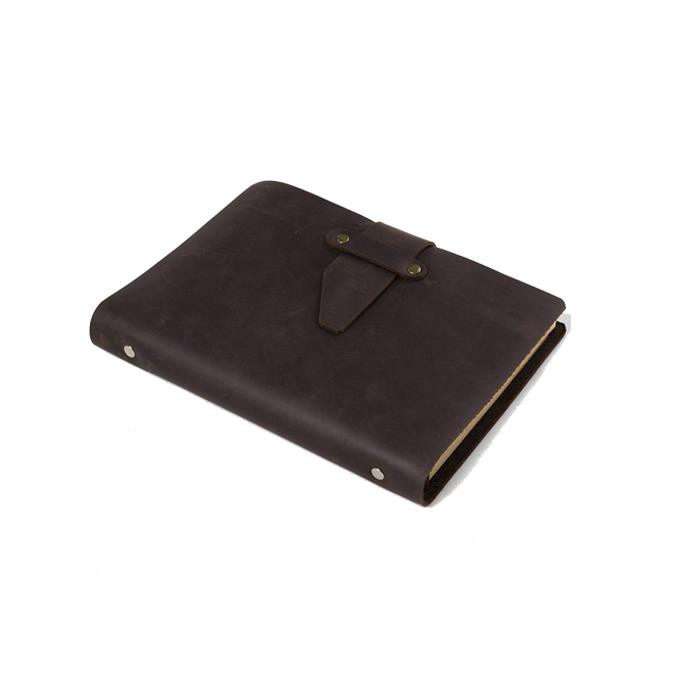 A5 Embossed Travel Leather Journal