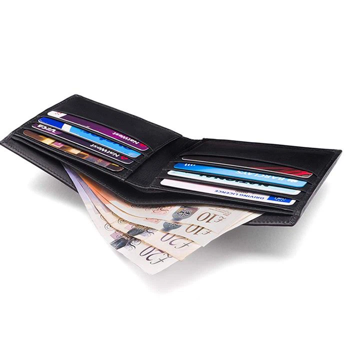 Bifold Men Wallet Genuine Leather Bifold Men Wallet Genuine Leather