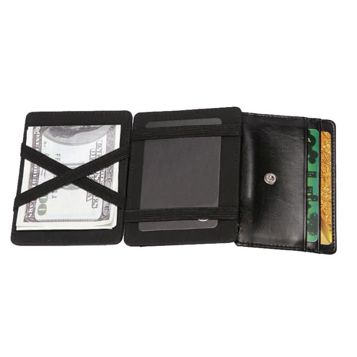 Leather Magic Wallet Card Case