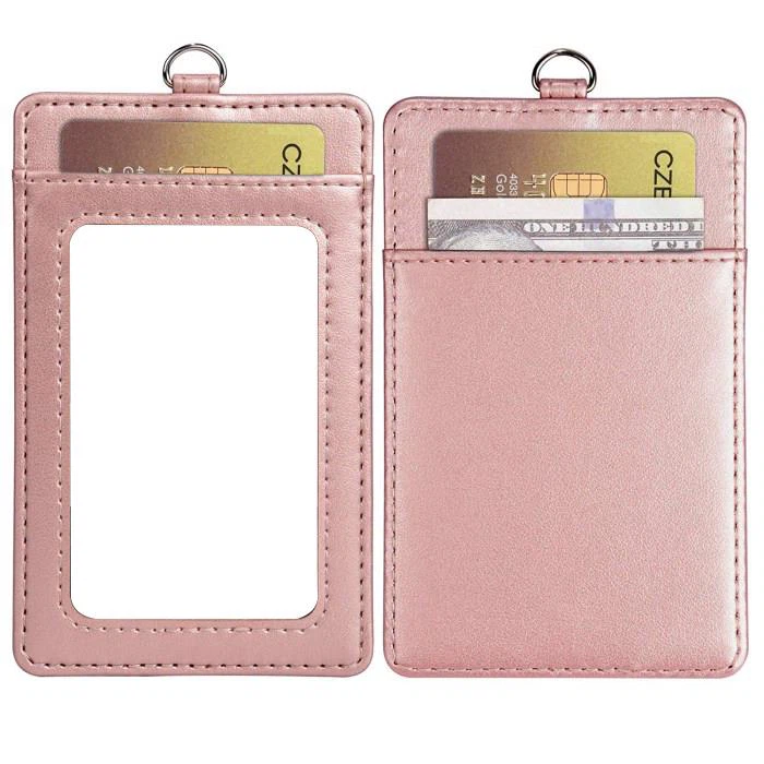 Women Leather ID Card Holder Women Leather ID Card Holder