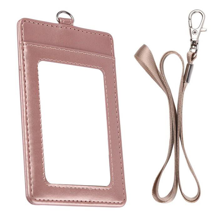 Women Leather ID Card Holder Women Leather ID Card Holder