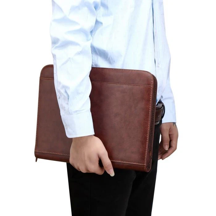 Zipper PU Leather Conference Folder Zipper PU Leather Conference Folder