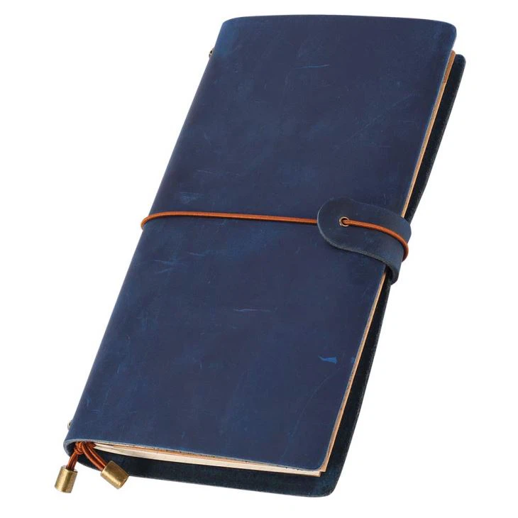 Diary Leather Case With Elastic Band