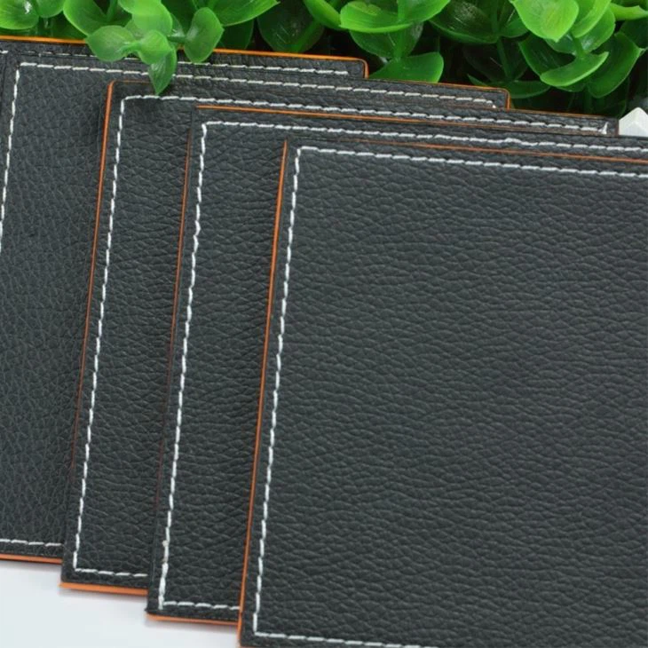 Faux Leather Drink Coaster Faux Leather Drink Coaster