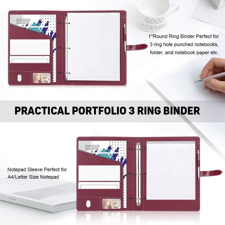 Leather Business Portfolio Folder Leather Business Portfolio Folder