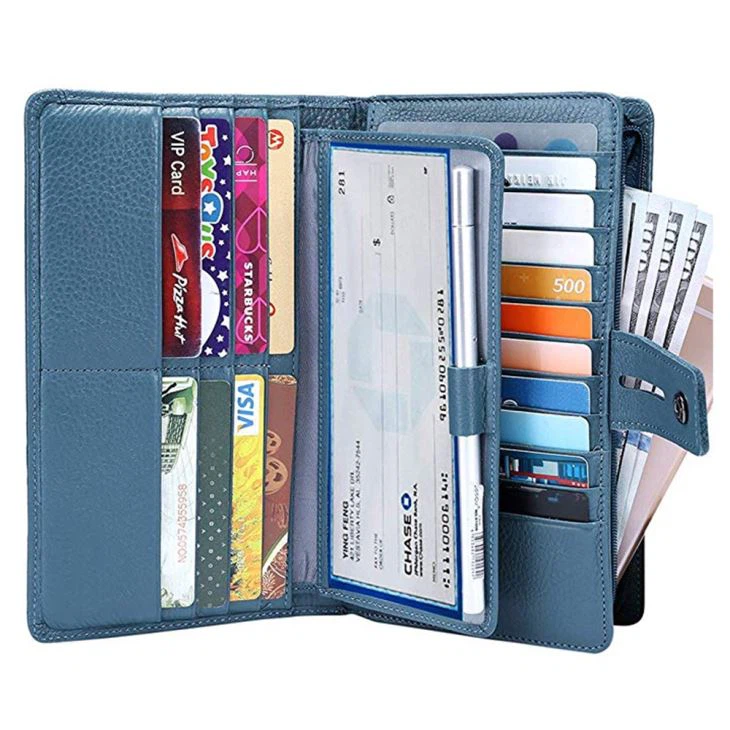 Leather Card Holder Embossed Leather Card Holder Embossed