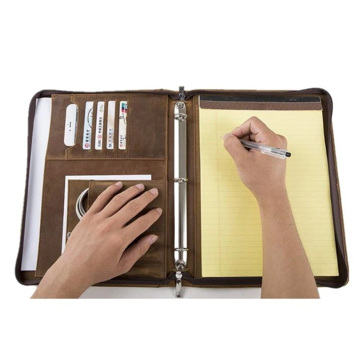 Leather Custom Conference Folder Leather Custom Conference Folder