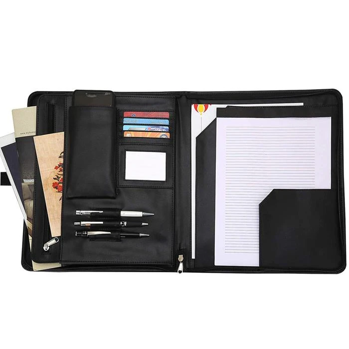 Leather Resume Padfolio A4