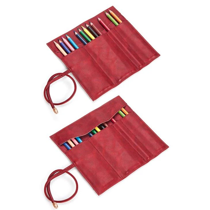 Leather Rollup Pencil Case Leather Rollup Pencil Case