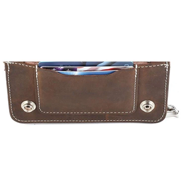 Leather Wallet Biker Style Leather Wallet Biker Style
