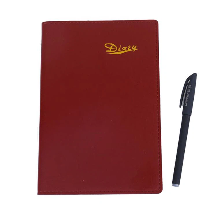 leather notebook logo