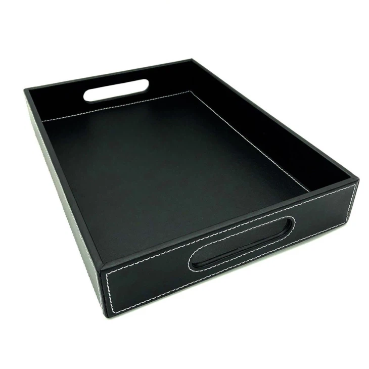 PU Leather Serving Tray