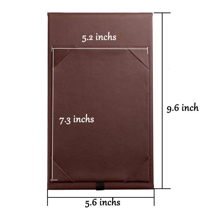 Restaurant Leather Table Stand Menu Holder Restaurant Leather Table Stand Menu Holder