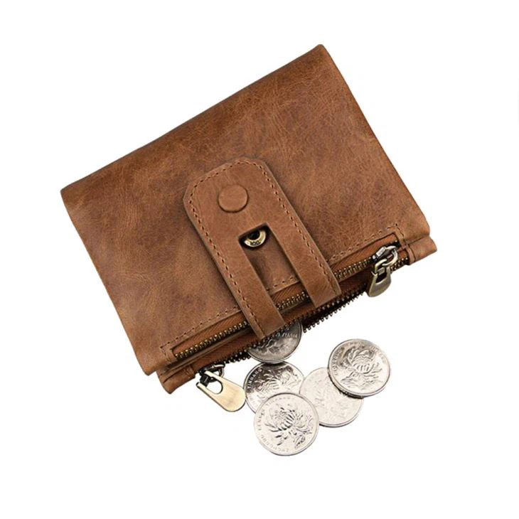 RFID Leather Zipper Wallet RFID Leather Zipper Wallet
