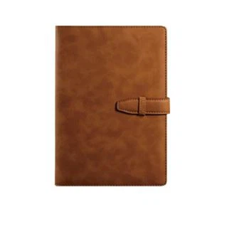 PU Leather Notebook With Leather Clasp