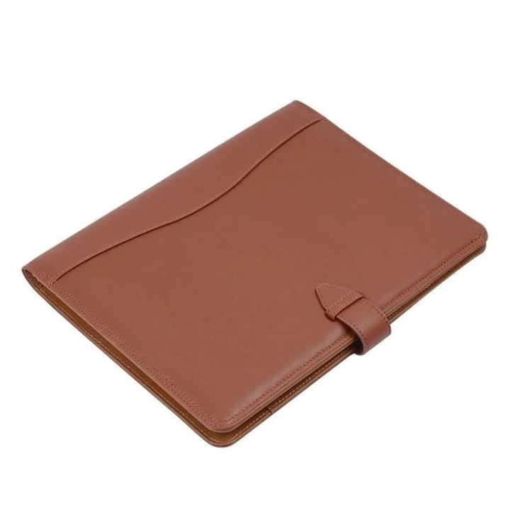 Travel Presentation Folder With Leahter Buckle