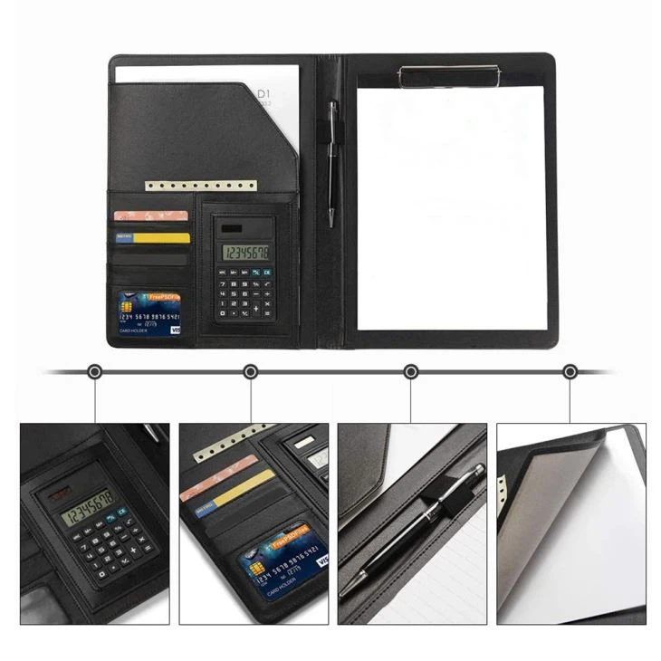 Custom Faux Leather Portfolio