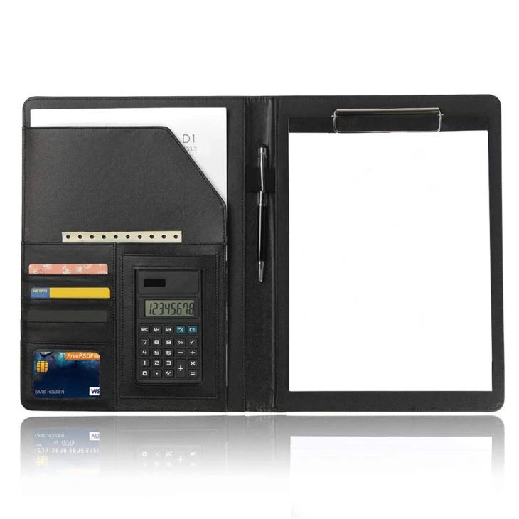 Custom Faux Leather Portfolio