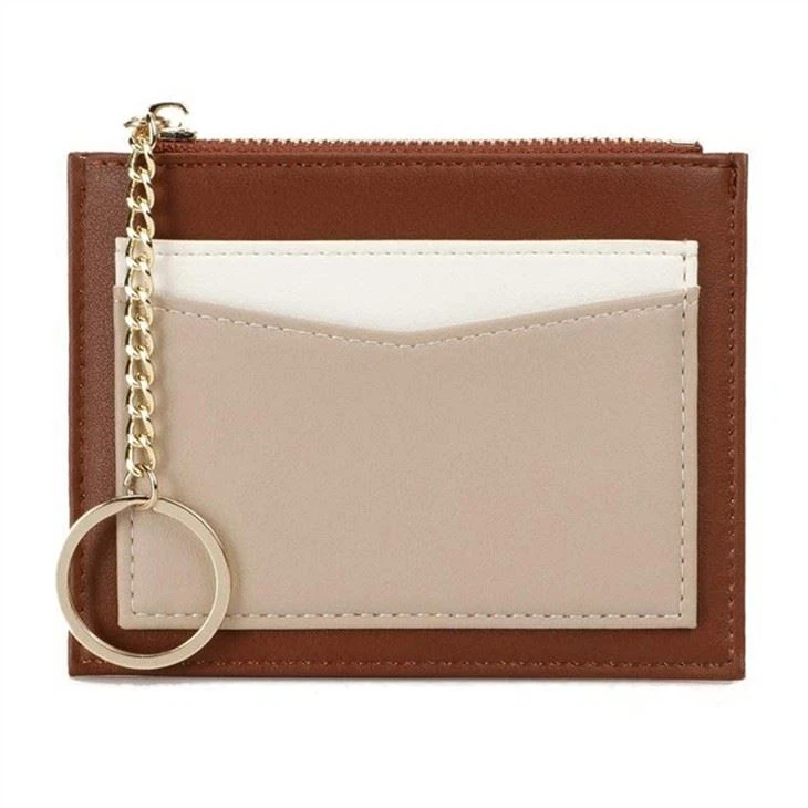 Leather Envelop Cotton Coin Purse Leather Envelop Cotton Coin Purse