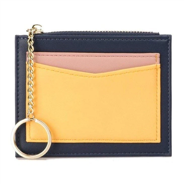 Leather Envelop Cotton Coin Purse Leather Envelop Cotton Coin Purse