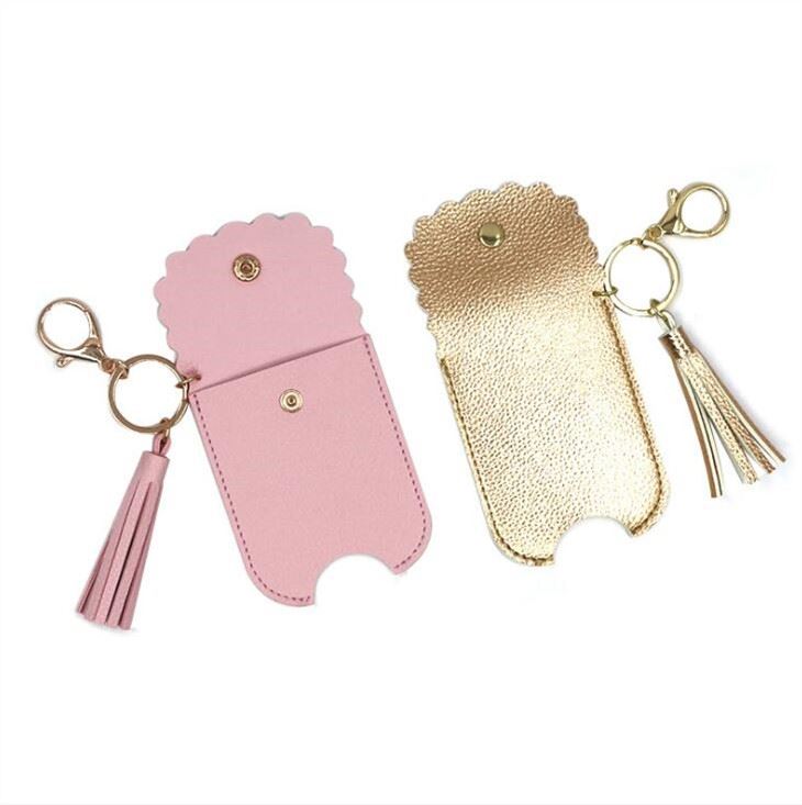 Leatherette Hand Sanitizer Bottle Holder