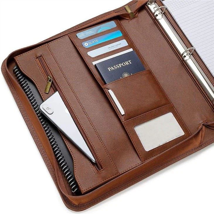 Meeting Organizer PU Leather Binder Meeting Organizer PU Leather Binder