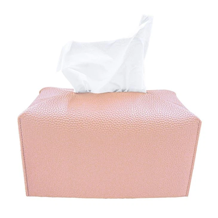 PU Case Faux Leather Box Tissue Holder PU Case Faux Leather Box Tissue Holder