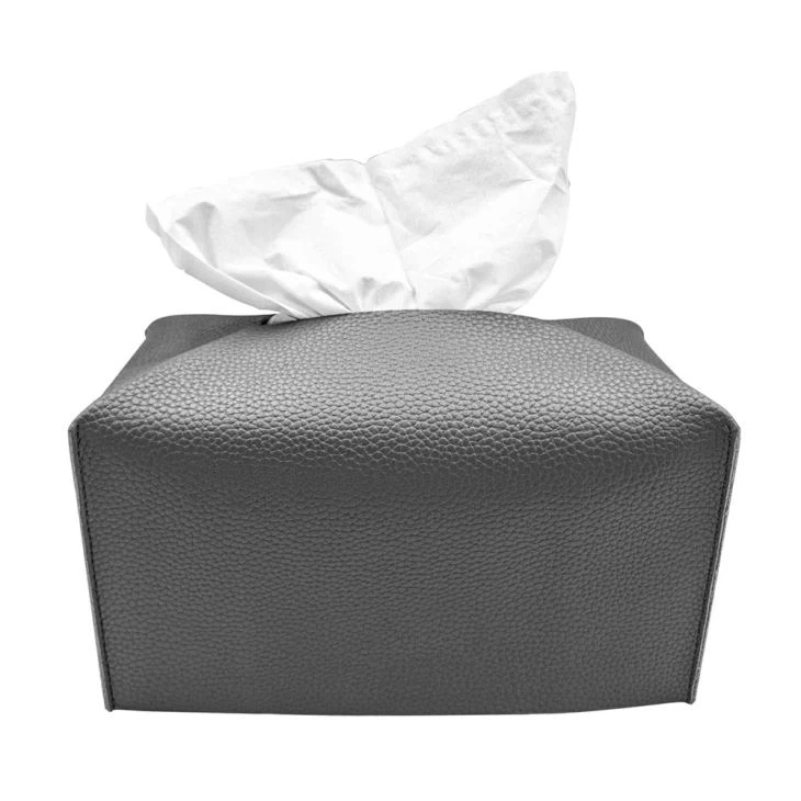 PU Case Faux Leather Box Tissue Holder PU Case Faux Leather Box Tissue Holder