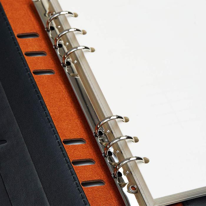 Refillable Leather Binder Journal A5 Refillable Leather Binder Journal A5