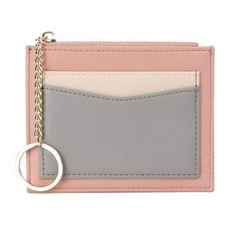 Leather Envelop Cotton Coin Purse