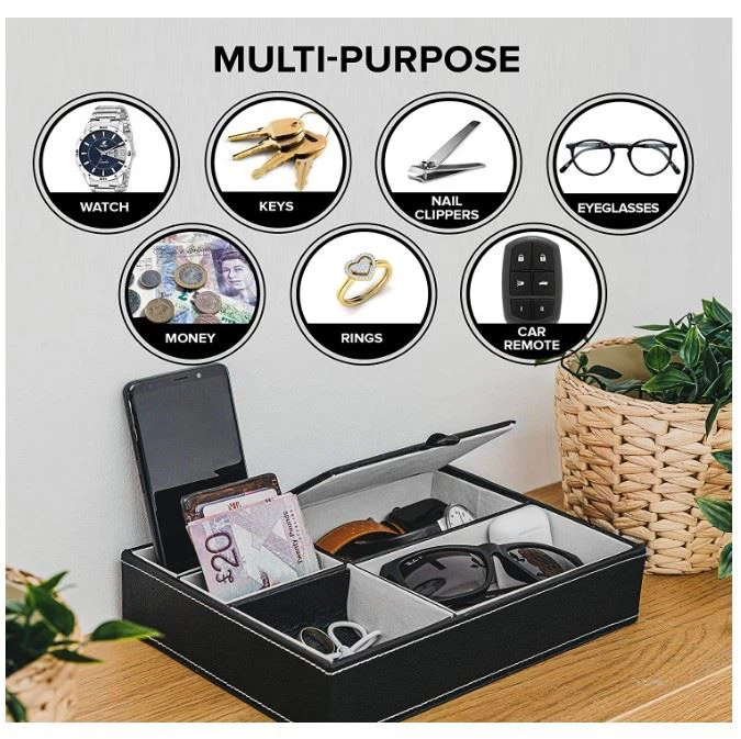 Stylish Leather Valet Tray Stylish Leather Valet Tray