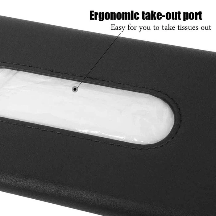 Black Car Tissue Box Cover Black Car Tissue Box Cover