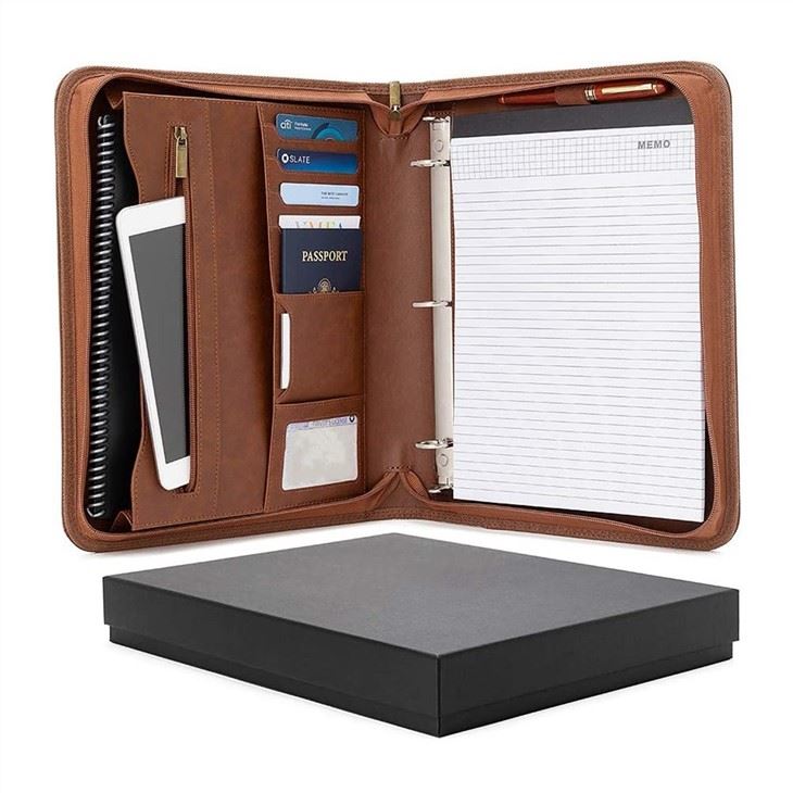 Leather Binder File Folders Portfolio Leather Binder File Folders Portfolio