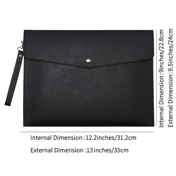 Leather Stationery Bag Multifunction Folders