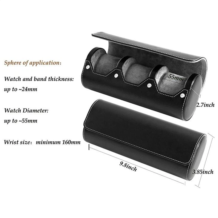 Leather Watch Box Organizer Leather Watch Box Organizer