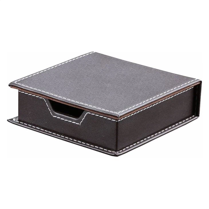 Sticky Holder Leather Note Box Sticky Holder Leather Note Box
