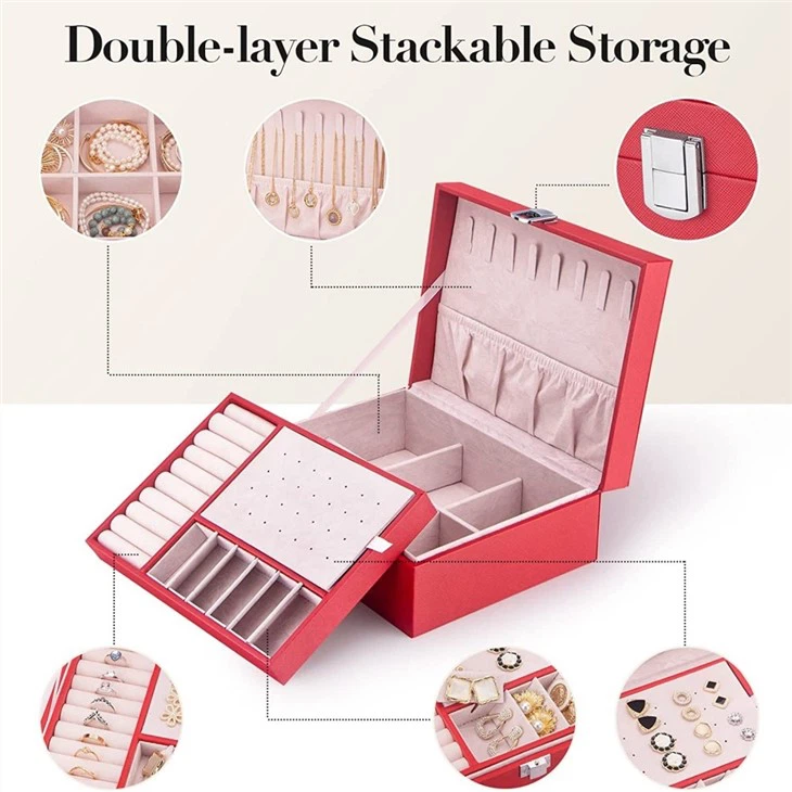 2-Layer Jewel Organizer Box 2-Layer Jewel Organizer Box